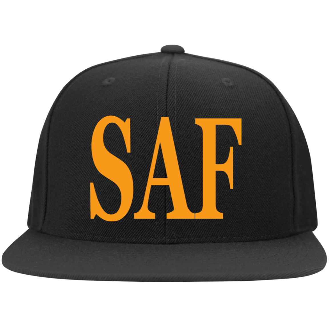 SAF - Flat Bill Twill Flexfit Cap