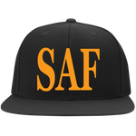 SAF - Flat Bill Twill Flexfit Cap