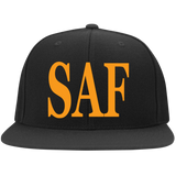SAF - Flat Bill Twill Flexfit Cap
