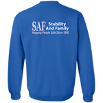 SAF - Crewneck Pullover Sweatshirt