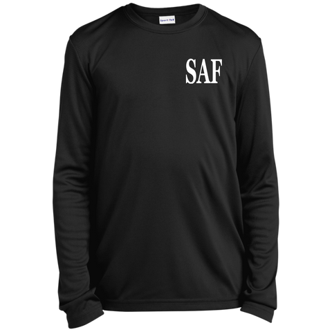 SAF - Youth Long Sleeve Performance Tee