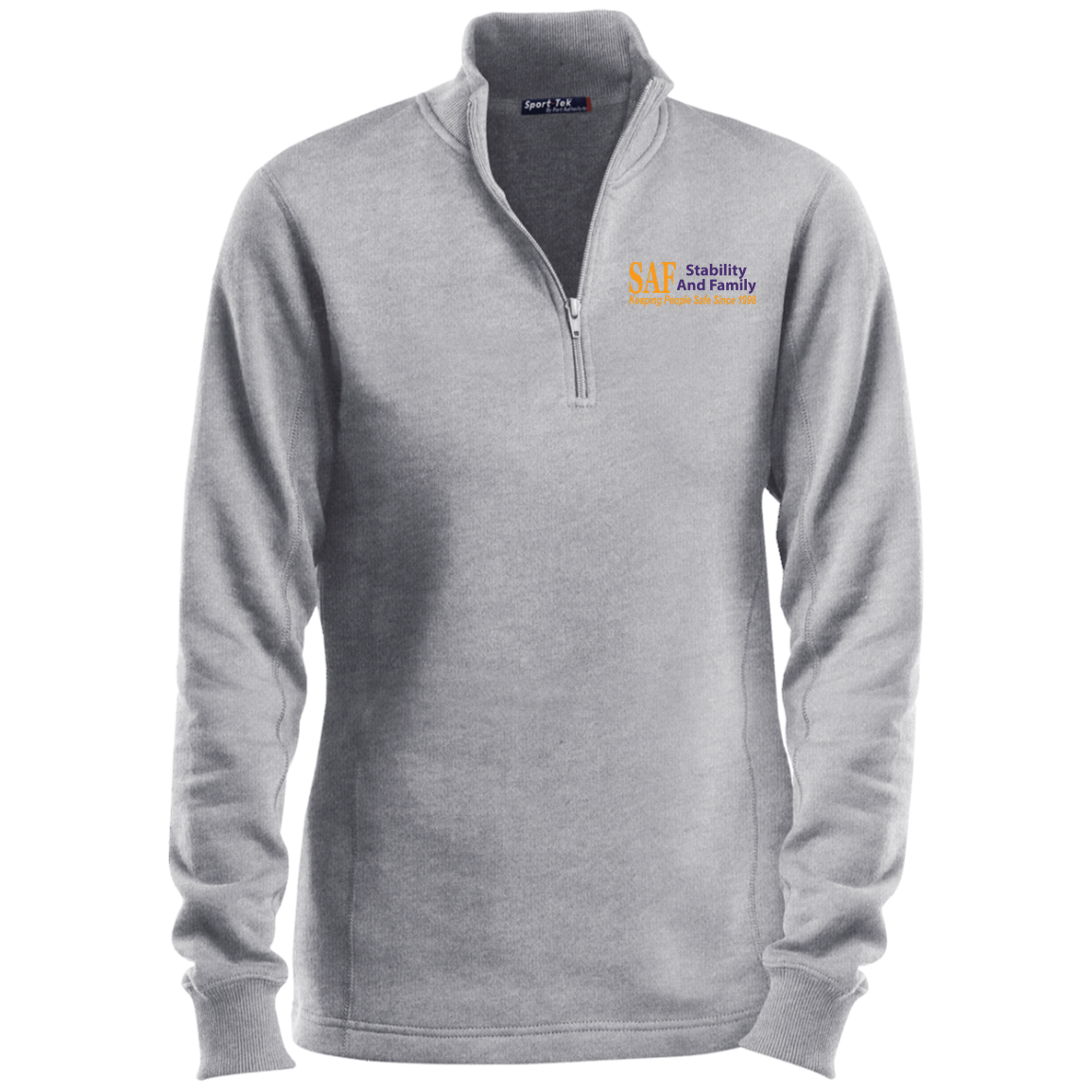 SAF - Ladies' 1/4 Zip Sweatshirt