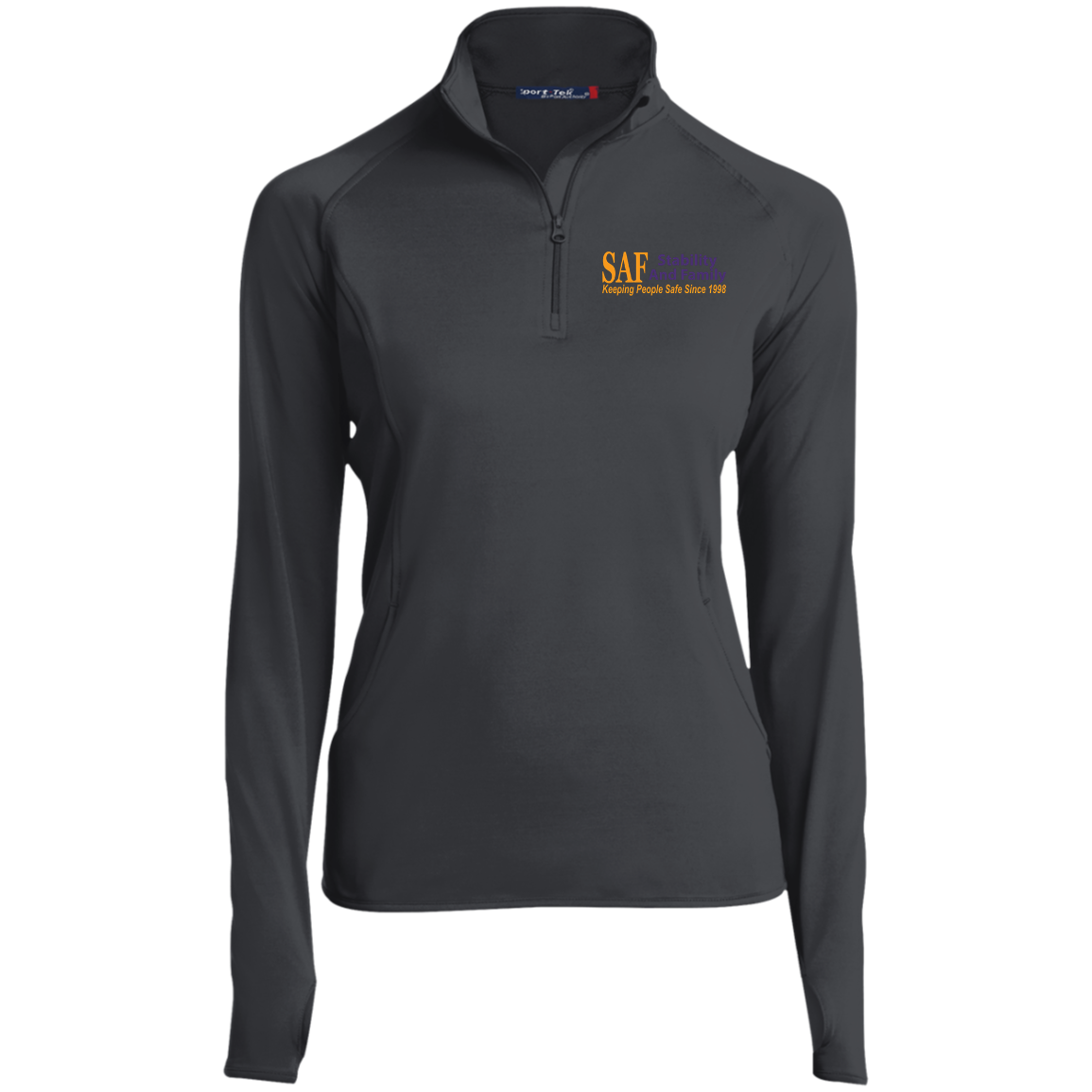 SAF - Women's 1/2 Zip Performance Pullover