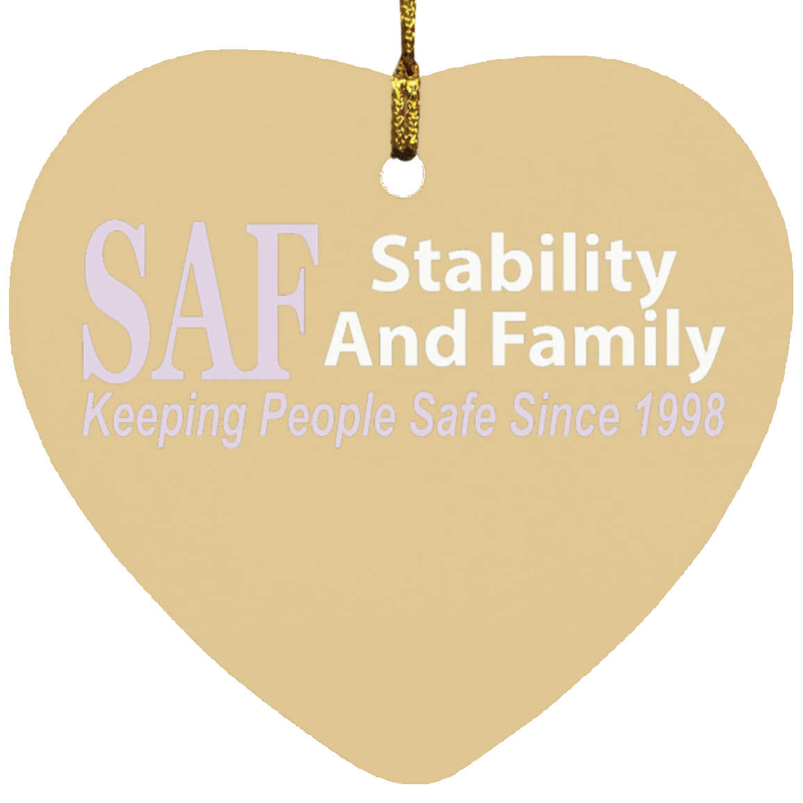 SAF - Heart Ornament