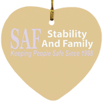 SAF - Heart Ornament