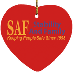SAF - Heart Ornament