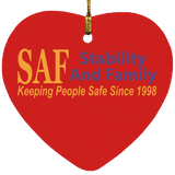 SAF - Heart Ornament