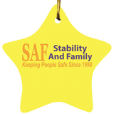 SAF - Star Ornament