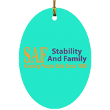 SAF - Oval Ornament