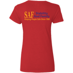 SAF - Ladies' 5.3 oz. V-Neck T-Shirt