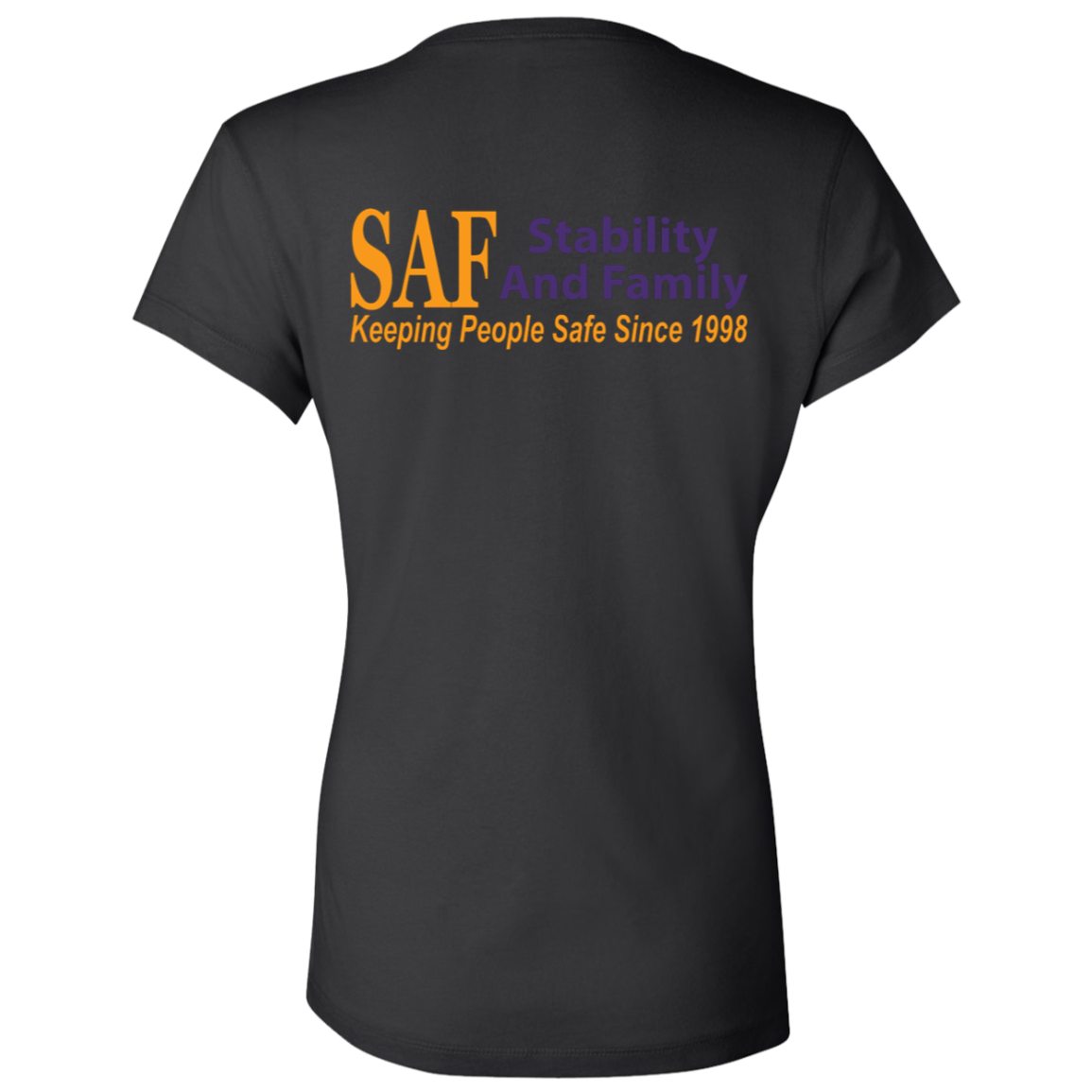 SAF - Ladies' Jersey V-Neck T-Shirt