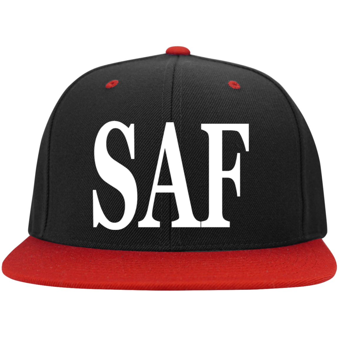 SAF - Flat Bill High-Profile Snapback Hat