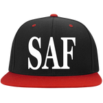 SAF - Flat Bill High-Profile Snapback Hat