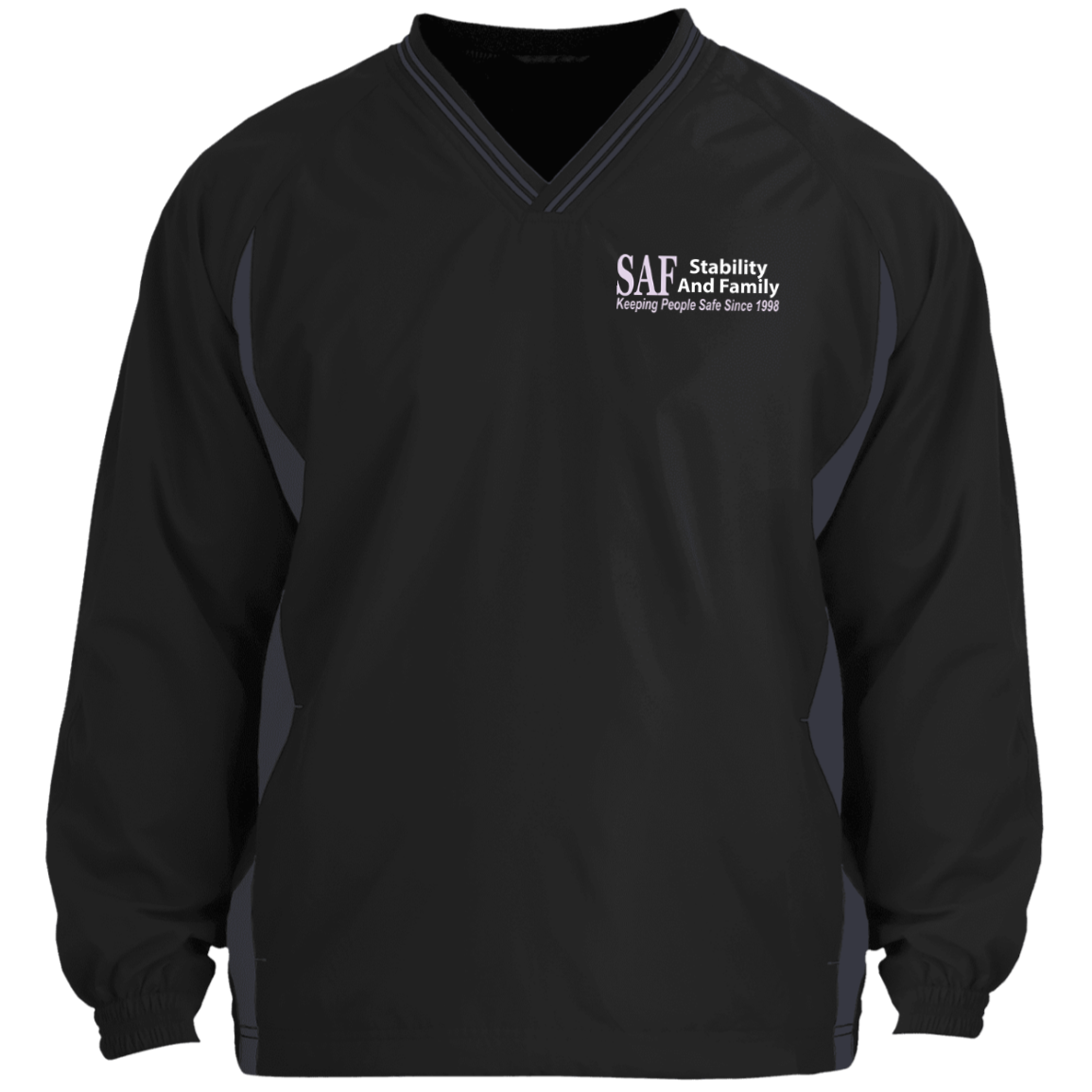 SAF - Tipped V-Neck Windshirt