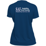 SAF - Ladies’ Moisture-Wicking V-Neck Tee