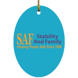 SAF - Oval Ornament