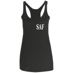 SAF - Ladies' Triblend Racerback Tank