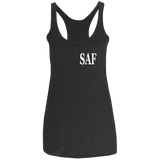 SAF - Ladies' Triblend Racerback Tank