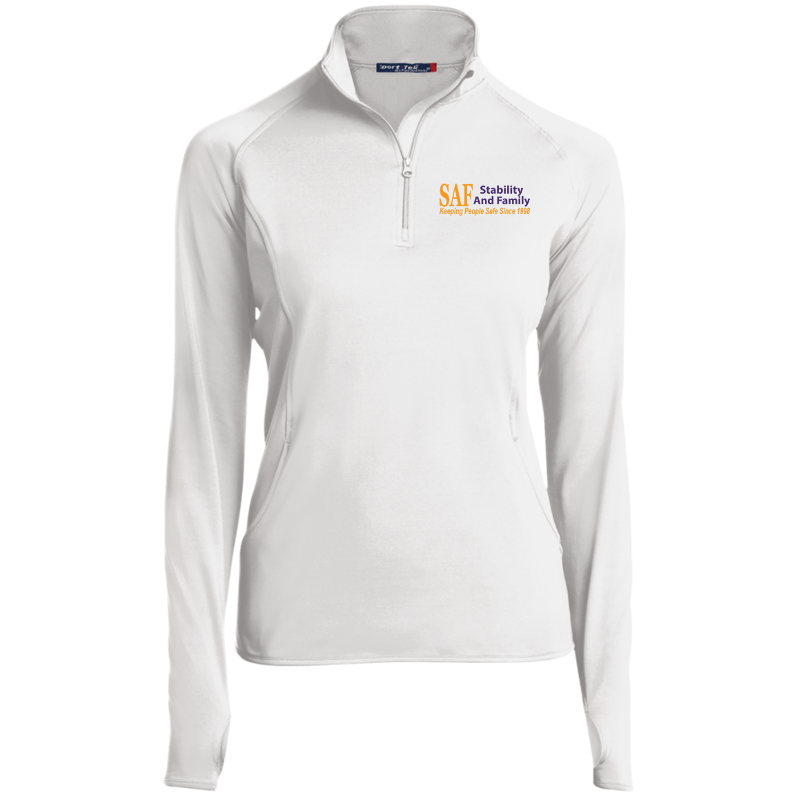 SAF - Women's 1/2 Zip Performance Pullover