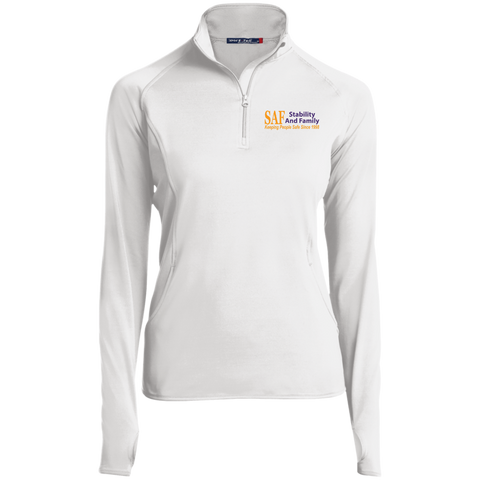 SAF - Women's 1/2 Zip Performance Pullover