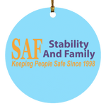 SAF - Circle Ornament
