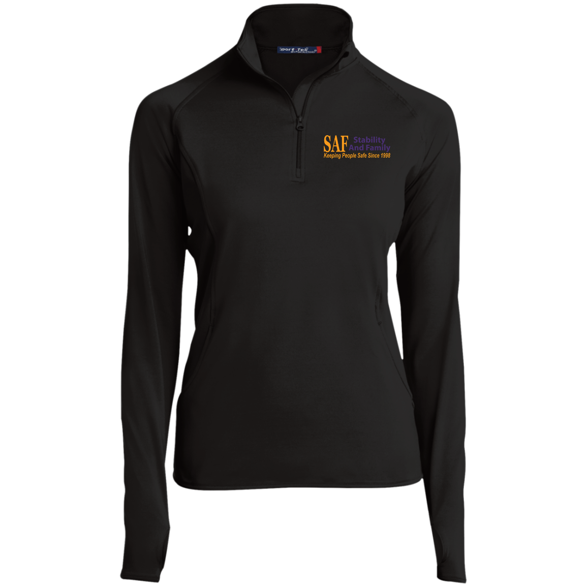 SAF - Women's 1/2 Zip Performance Pullover