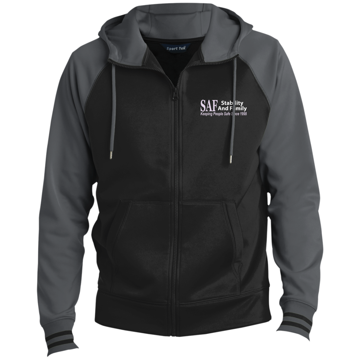 SAF - Men's Sport-Wick® Full-Zip Hooded Jacket