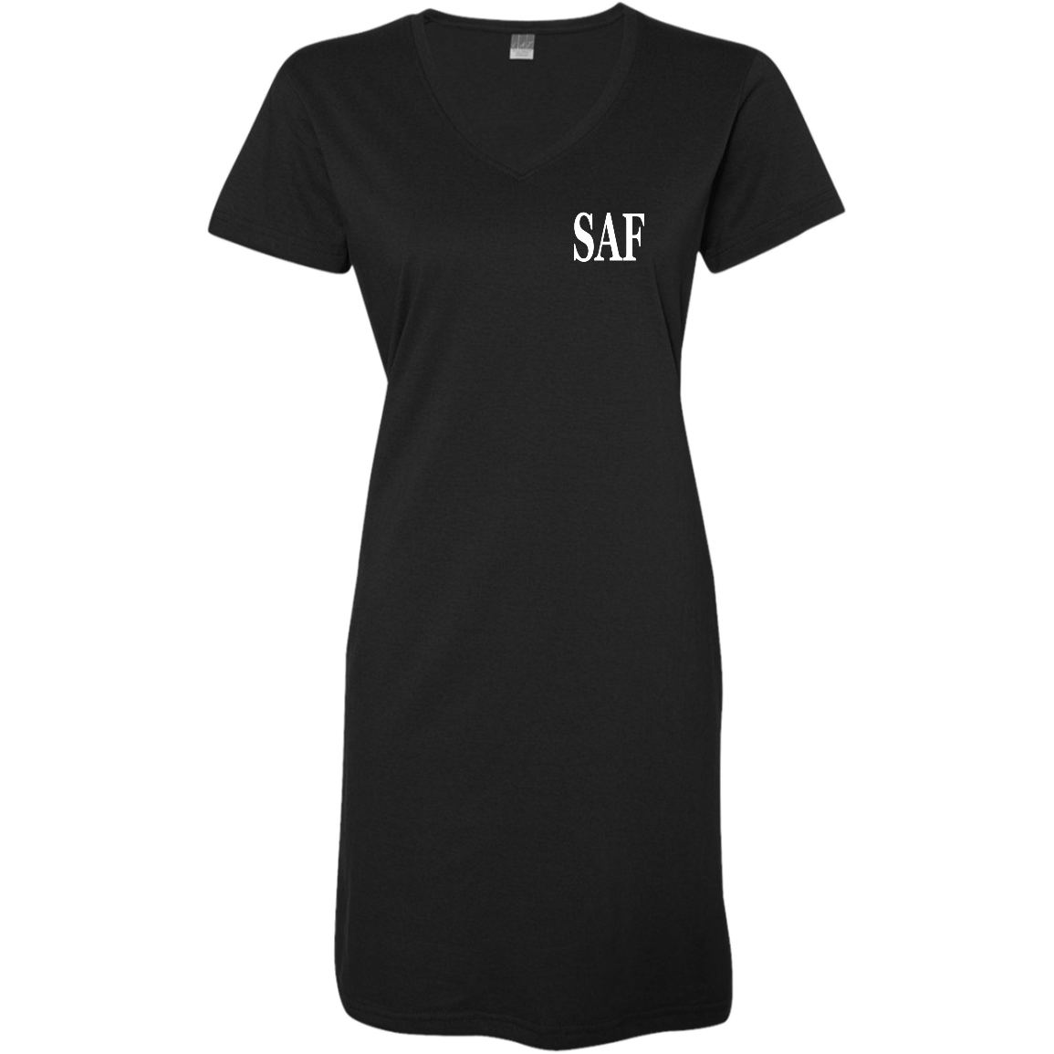 SAF - Ladies' V-Neck Fine Jersey Cover-Up