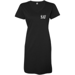 SAF - Ladies' V-Neck Fine Jersey Cover-Up