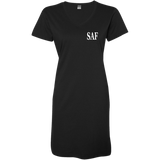 SAF - Ladies' V-Neck Fine Jersey Cover-Up