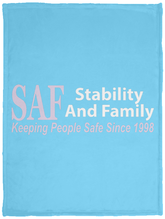 SAF - Cozy Plush Fleece Blanket - 30x40