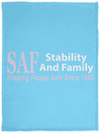 SAF - Cozy Plush Fleece Blanket - 30x40