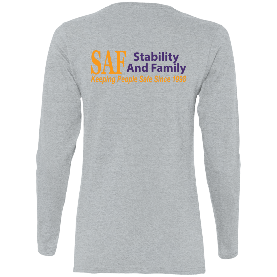SAF - Ladies' Cotton LS T-Shirt