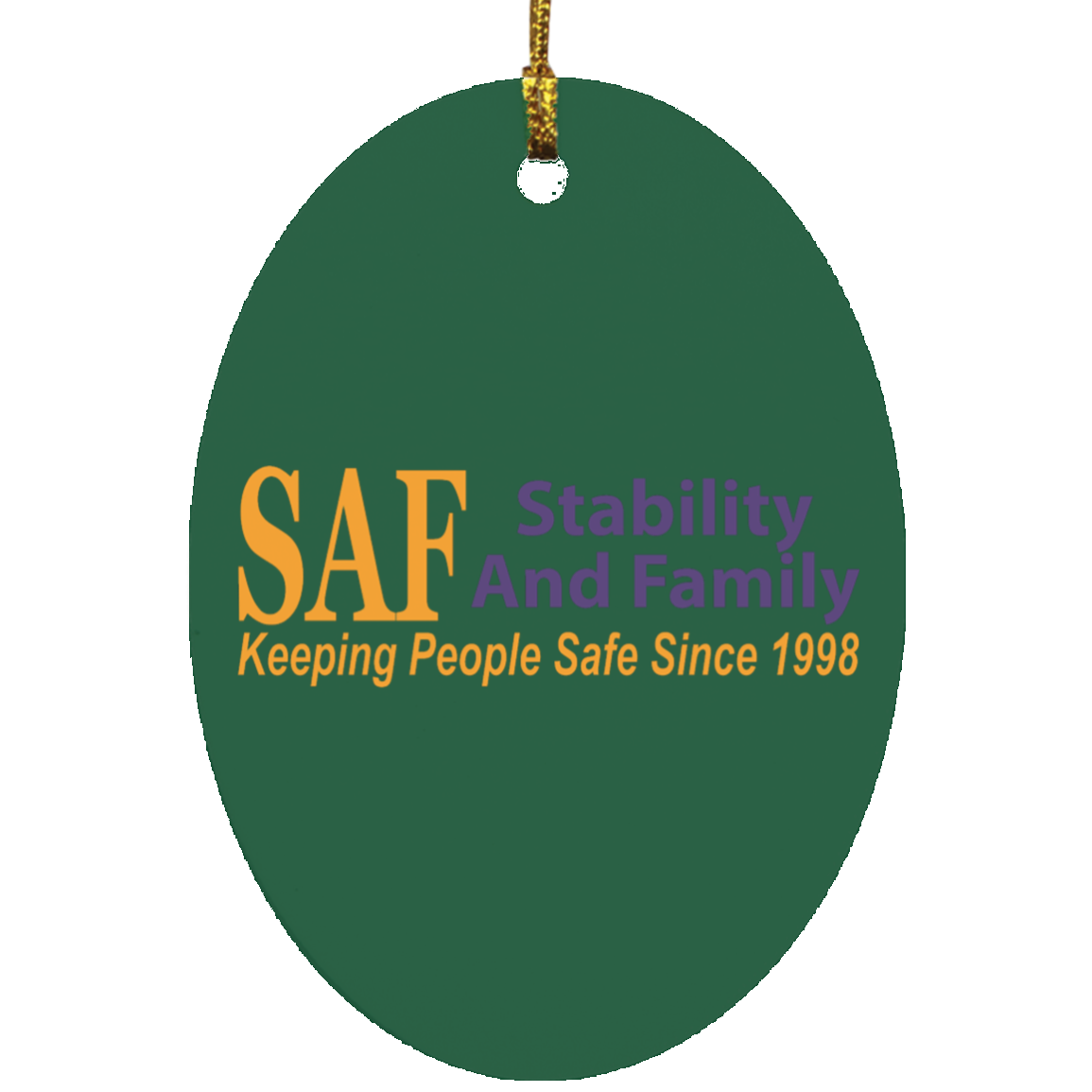 SAF - Oval Ornament