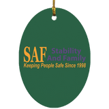 SAF - Oval Ornament