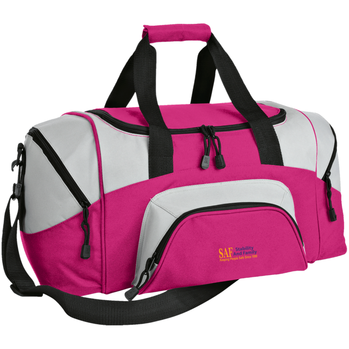 SAF - Embroidered Sport Duffel