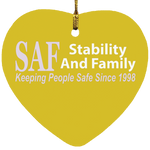 SAF - Heart Ornament