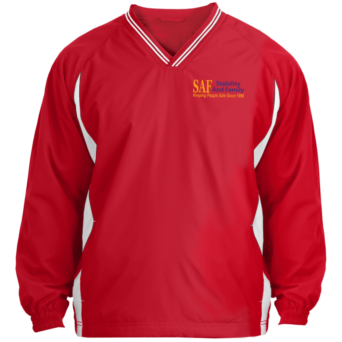 SAF - Tipped V-Neck Windshirt