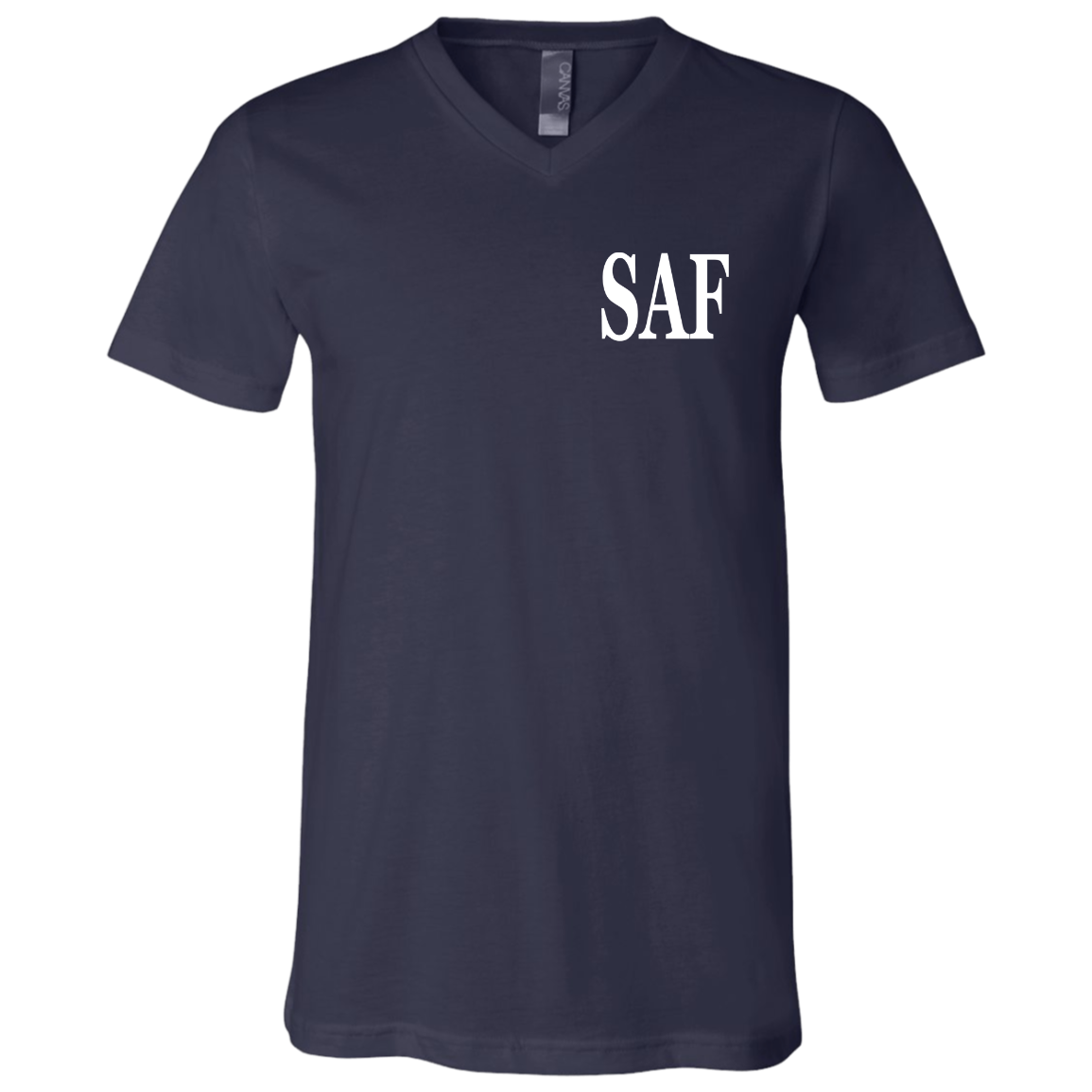 SAF - Unisex Jersey SS V-Neck T-Shirt