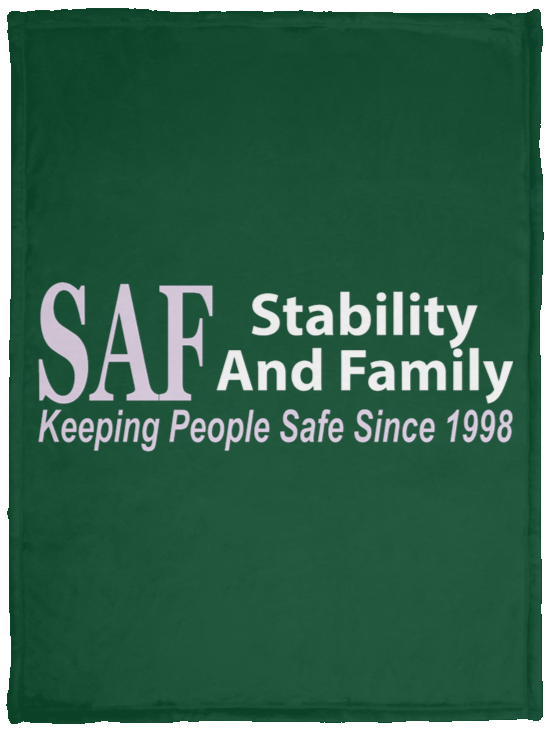 SAF - Cozy Plush Fleece Blanket - 30x40