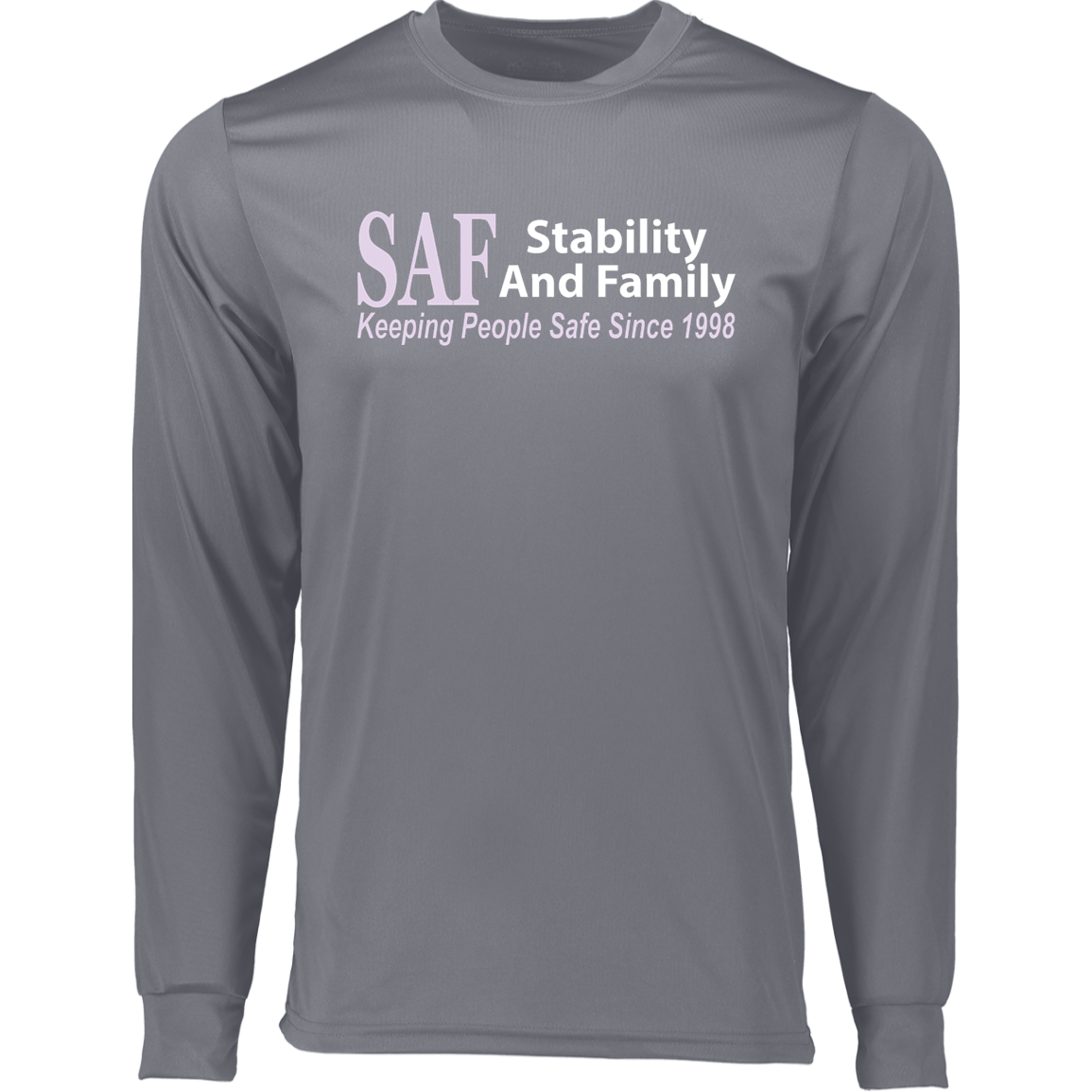 SAF - Long Sleeve Moisture-Wicking Tee
