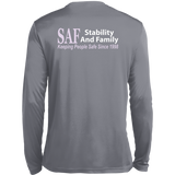 SAF - Long Sleeve Moisture-Wicking Tee