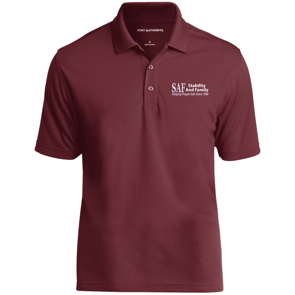 SAF - Men's Zone Micro-Mesh Polo