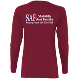 SAF - Ladies' Cotton LS T-Shirt