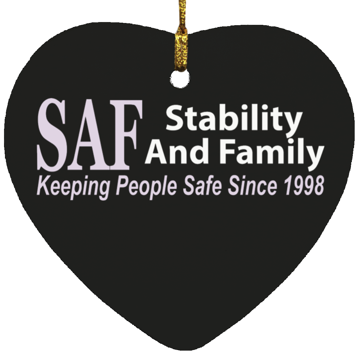 SAF - Heart Ornament