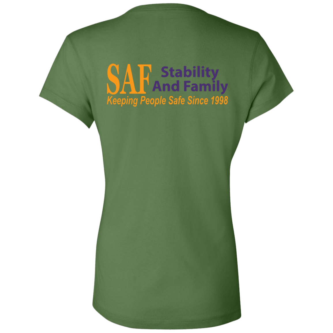 SAF - Ladies' Jersey V-Neck T-Shirt