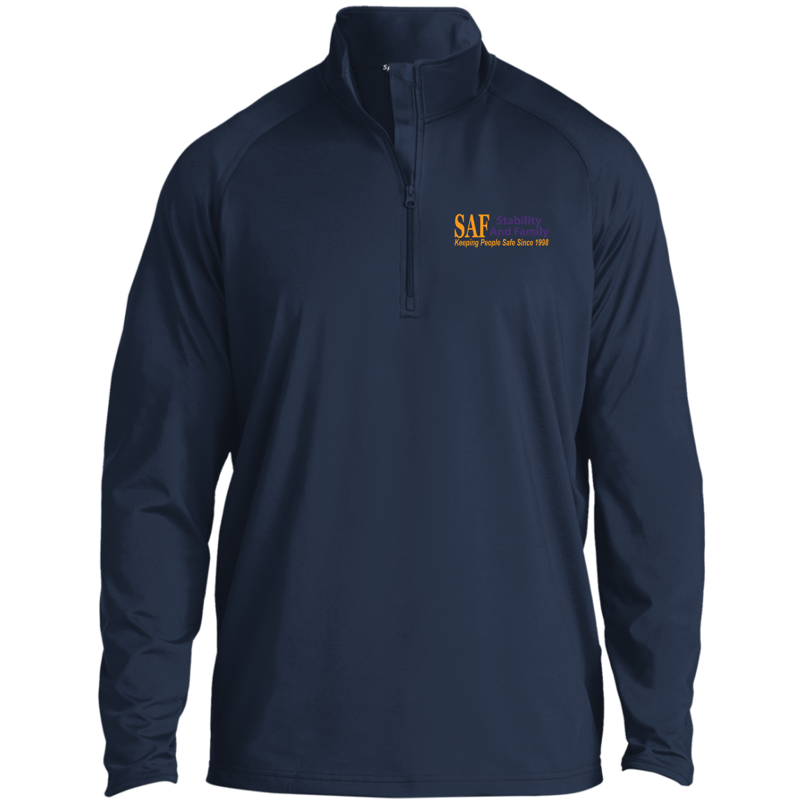SAF - 1/2 Zip Raglan Performance Pullover