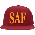 SAF - Flat Bill Twill Flexfit Cap