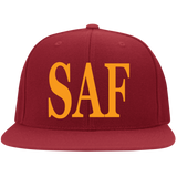 SAF - Flat Bill Twill Flexfit Cap