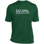 SAF - Heather Performance Tee